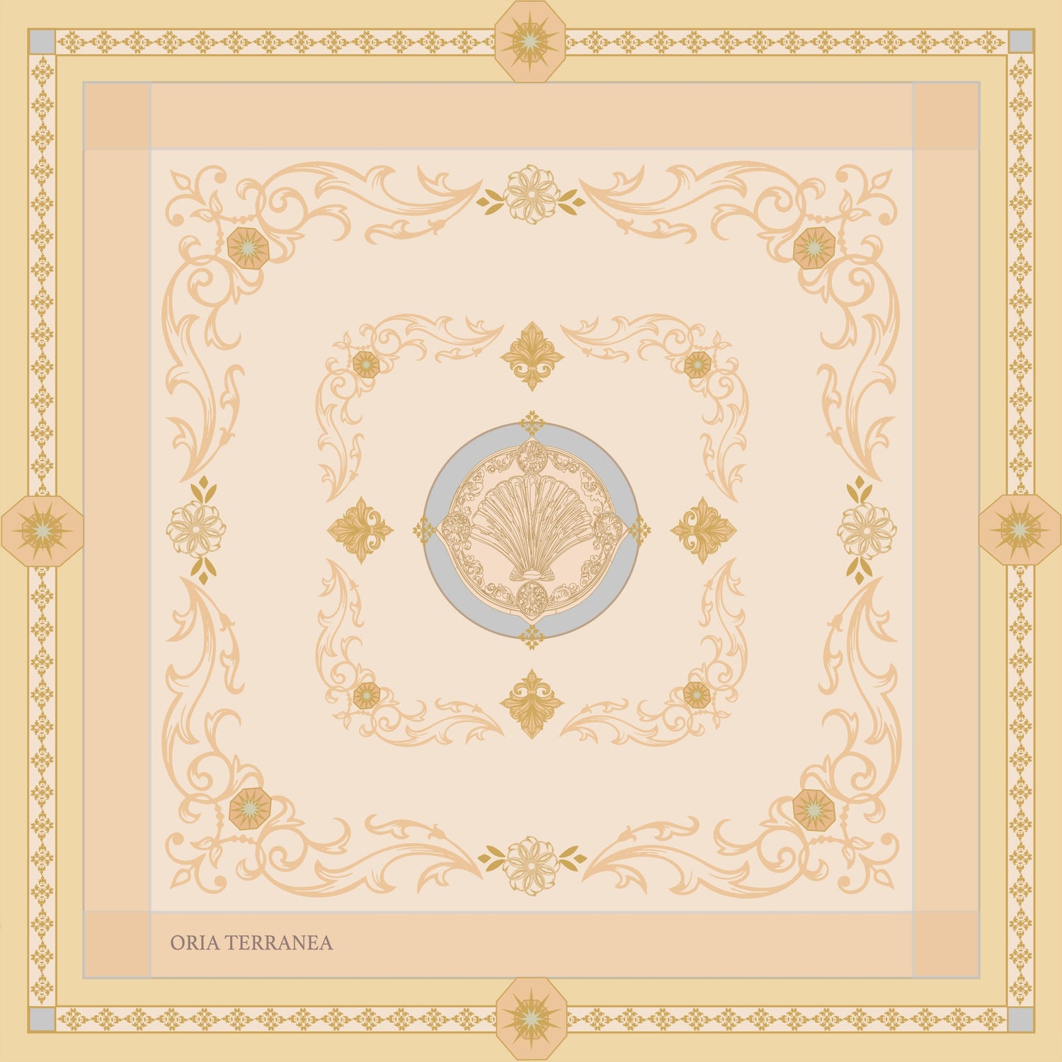Design du foulard Firenze Splendore.